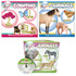 PBS PUBLISHING Twin Sisters Productions Board Book Bundle with CD, Set of 3