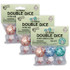 KOPLOW GAMES INC. Koplow Games 12-Sided Double Dice Set, 6 Per Pack, 3 Packs