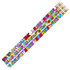 MUSGRAVE PENCIL CO INC Musgrave Pencil Company Birthday Supreme Motivational/Fun Pencils, 12 Per Pack, 12 Packs