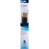 DIXON FINE ART Princeton RealValue Brush Set, White Taklon Bristles, Long Handle Mixed Media Paintbrush, Dark Blue, 4 Pieces