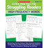 SCHOLASTIC TEACHING RESOURCES Scholastic Teaching Solutions Extra Practice for Struggling Readers: High-Frequency Words