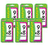 TREND ENTERPRISES INC. TREND Multiplication 0-12 Pocket Flash Cards, 6 Packs