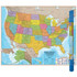WAYPOINT GEOGRAPHIC Hemispheres® Blue Ocean Series USA Laminated Wall Map, 38" x 48"