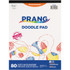 DIXON TICONDEROGA CO Prang® Doodle Pad, White, 9" x 12", 80 Sheets