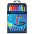 REDIFORM INC Schneider® Slider Edge XB Ballpoint Pen, 1.4 mm, 8 Assorted Ink Colors in Adjustable Case Stand