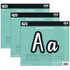 CREATIVE TEACHING PRESS Creative Teaching Press® Bold & Bright Classroom Café 4" Designer Letters, 212 Per Pack, 3 Packs