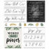 CARSON DELLOSA EDUCATION Carson Dellosa Education Farmhouse Alphabet Line: Cursive Bulletin Board Set