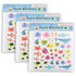 LEARNING ADVANTAGE READY 2 LEARN™ Foam Stickers, Sea Life, 168 Per Pack, 3 Packs