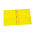 TOPS PRODUCTS Oxford® Yellow Poly Two Pocket Portfolio with Prongs, Pack of 25