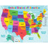 TEACHER CREATED RESOURCES Teacher Created Resources® Colorful United States of America Map Chart TEACHER CREATED RESOURCES Teacher Created Resources® Colorful United States of America Map Chart