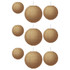 TEACHER CREATED RESOURCES Teacher Created Resources® Burlap Design Paper Lanterns, 3 Per Pack, 3 Packs