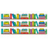 CREATIVE TEACHING PRESS Creative Teaching Press® Core Decor Doodle Bookshelf EZ Border, 48 Feet Per Pack, 3 Packs