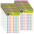 TEACHER CREATED RESOURCES Teacher Created Resources® Colorful Paw Prints Mini Stickers Valu-Pak, 1144 Per Pack, 6 Packs