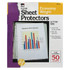ADVANTUS Charles Leonard Top Loading Sheet Protectors, Clear, 50 Sheets