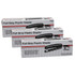 ADVANTUS Charles Leonard Full Strip Stapler, Black, Pack of 3