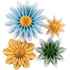TEACHER CREATED RESOURCES Teacher Created Resources® Floral Sunshine Paper Flowers, Pack of 4