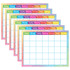 TEACHER CREATED RESOURCES Teacher Created Resources® Colorful Scribble Calendar Chart, Pack of 6
