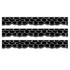 CREATIVE TEACHING PRESS Creative Teaching Press® Core Decor Loop-de-Loop on Black EZ Border, 48 Feet Per Pack, 3 Packs