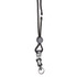 BAUMGARTENS INC SICURIX Premium Safety Lanyard, Breakaway with Detachable Key Ring, Black, Pack of 12