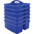 TEACHER CREATED RESOURCES Teacher Created Resources® Blue Plastic Storage Caddy, Pack of 6
