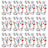 EUREKA Eureka® Cat in the Hat™ Characters Window Clings, 12 Sheets