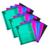 BAZIC PRODUCTS BAZIC Products® Poly Project Envelopes, 11-1/2" x 9-3/4", 200 Sheet Capacity, Assorted Colors, 5 Per Per Pack, 3 Packs