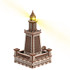 ARTVENTURE LLC Mr.PLAYWOOD Alexandria Lighthouse Eco-light 3D Wooden STEM Model