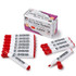 ADVANTUS Charles Leonard Dry Erase Markers, Barrel Style, Chisel Tip, Red, Pack of 12