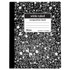 C-LINE PRODUCTS INC C-Line® Composition Notebook, 100 Page, Wide Ruled, Black Marble