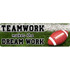 ASHLEY PRODUCTIONS Ashley Productions® The Original Fun Mat™, Mat Runner, 15.5" x 47", Football Teamwork