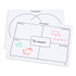 DIDAX Didax® Frayer Model & Venn Diagram Write-On/Wipe-Off Mats, Set of 10