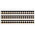 CREATIVE TEACHING PRESS Creative Teaching Press® Core Decor Black and Wood Scallops EZ Border, 48 Feet Per Pack, 3 Packs