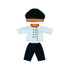 MINILAND EDUCATIONAL CORPORATION Miniland Doll Clothing Set, 15", Cook