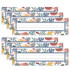 TEACHER CREATED RESOURCES Teacher Created Resources® Wonderfully Wild Flat Name Plates, 3-1/2" x 11-1/2", 36 Per Pack, 6 Packs