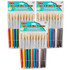 ADVANTUS Charles Leonard Creative Arts Stubby Round Brushes, Assorted Colors, 10 Per Pack, 3 Packs