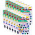 ADVANTUS Charles Leonard Round Wiggle Eyes, 15mm, Assorted, 50 Per Pack, 12 Packs ADVANTUS Charles Leonard Round Wiggle Eyes, 15mm, Assorted, 50 Per Pack, 12 Packs