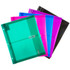BAZIC PRODUCTS BAZIC Products® Poly Project Envelopes, 11-1/2" x 9-3/4", 200 Sheet Capacity, Assorted Colors, Pack of 5
