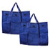 CARSON DELLOSA EDUCATION Carson Dellosa Education Deluxe Bulletin Board Storage Bag, Clear/Blue, 30" x 24", Pack of 2