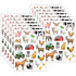 TEACHER CREATED RESOURCES Teacher Created Resources® Farm Stickers, 120 Per Pack, 12 Packs