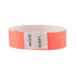 BAUMGARTENS INC SICURIX Sequentially Numbered Security Wristbands, 3/4", Orange, Pack of 100
