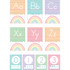 TEACHER CREATED RESOURCES Teacher Created Resources® Pastel Pop Alphabet Bulletin Board Set
