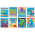 EUREKA Eureka® Seas the Day Motivational Mini Poster Set, 8 Posters