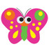 ASHLEY PRODUCTIONS Ashley Productions® Magnetic Whiteboard Eraser, Butterfly
