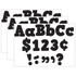TEACHER CREATED RESOURCES Teacher Created Resources® Black Bold Block 4" Letters Combo Pack, 230 Pieces Per Pack, 3 Packs