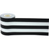 TEACHER CREATED RESOURCES Teacher Created Resources® Black & White Stripes Straight Rolled Border Trim, 50 Feet