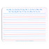 DIXON TICONDEROGA CO Pacon® Handwriting Whiteboard, 2-Sided, Ruled/Plain, 1" x 1/2" x 1/2" Ruled, 9" x 12", 10 Boards