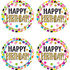 TEACHER CREATED RESOURCES Teacher Created Resources® Confetti Happy Birthday Wear ’Em Badges, Pack of 32
