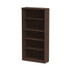 ALERA VA636632ES Alera Valencia Series Bookcase, Five-Shelf, 31.75w x 14d x 64.75h, Espresso