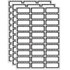 ASHLEY PRODUCTIONS Ashley Productions® Die-Cut Magnetic Foam Black & White Dots Labels/Nameplates, 30 Per Pack, 3 Packs