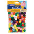 DIXON TICONDEROGA CO Creativity Street® Pom Pons, Bright Hues Assortment, 0.5", 100 Pieces